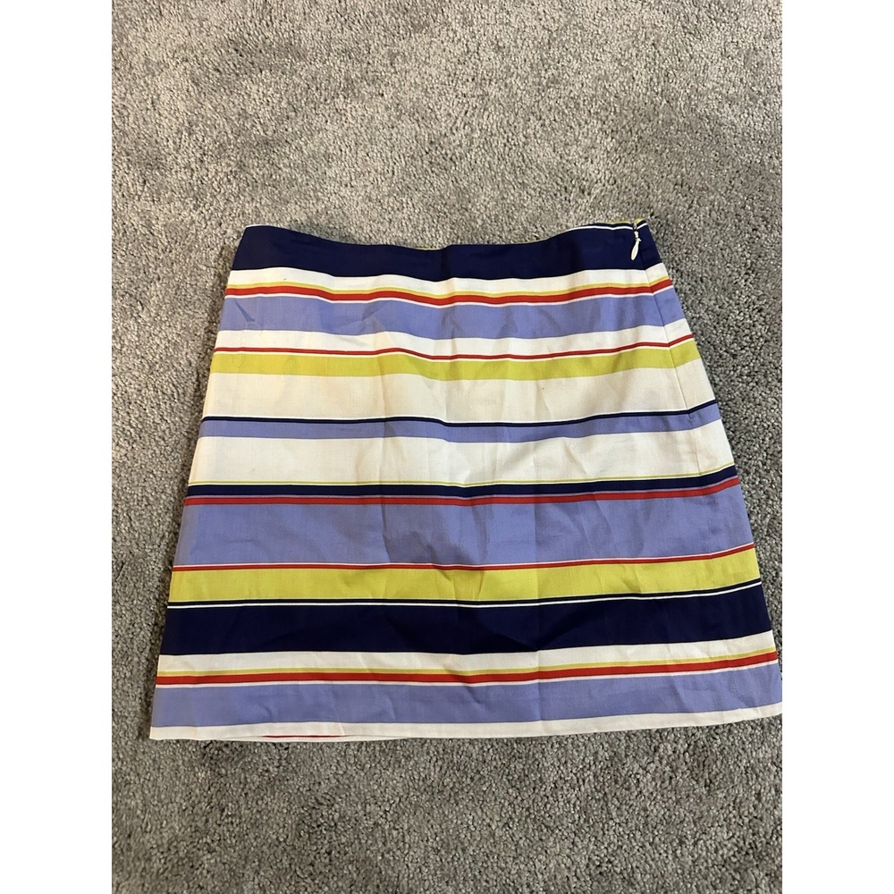 Loft Petites NWT Striped Mini Skirt 00 P